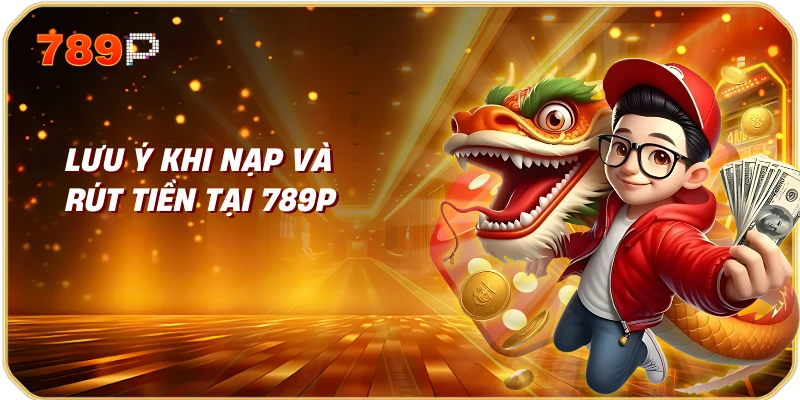 Lưu ý khi nạp và rút tiền tại 789p